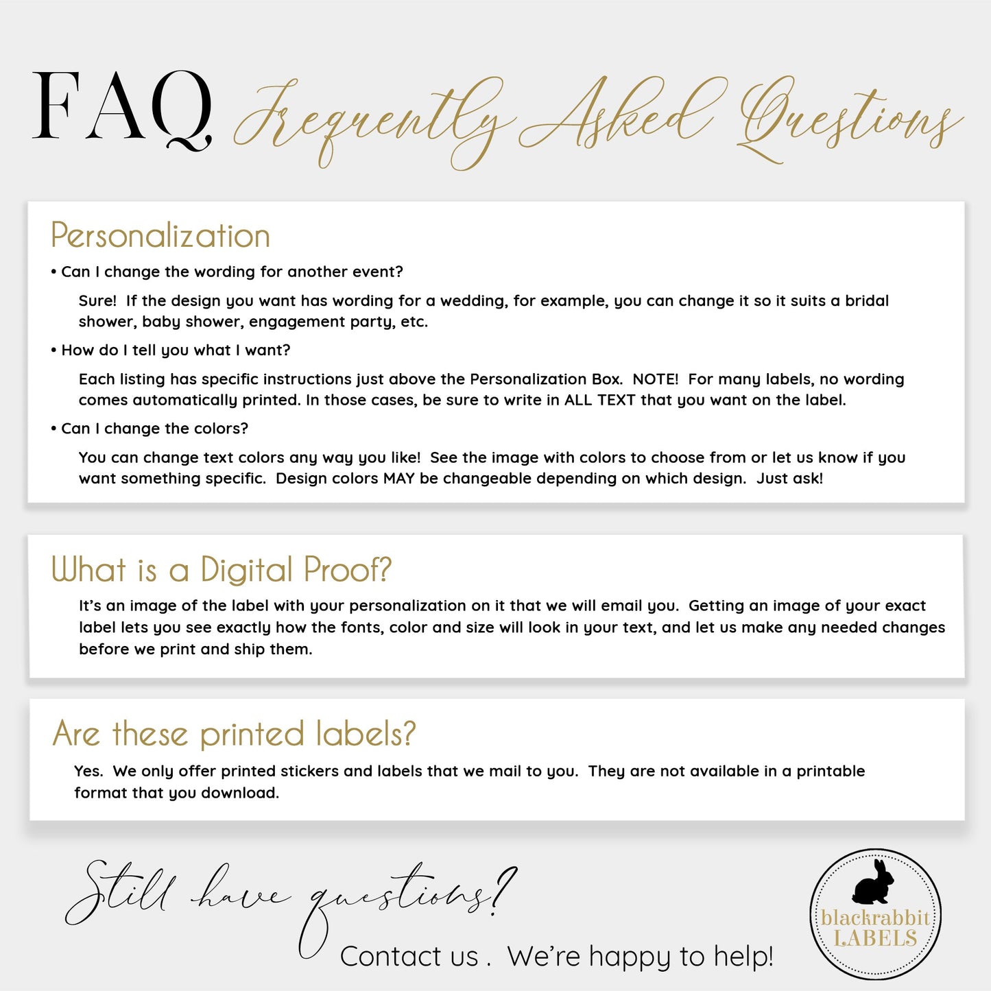 Welcome Bag Kit - Includes high quality gift bag with treat bags and customized labels -  Falling Eucalyptus / FE20