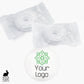 Printed 1" round custom stickers / Your Logo or Image - YL23