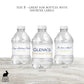 Printed Personalized Water Bottle Labels / Design Name - GE20