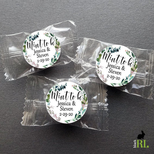 Printed 1 inch round custom stickers / Spring Wreath Flowers - SW19