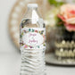 Printed Personalized Water Bottle Labels / Wildflowers - WF20