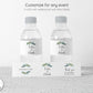 Printed Personalized Water Bottle Labels / Simple Eucalyptus Branch - SE18