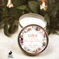 Printed Round Labels in 3 Sizes / Bohemian Large Blooms - BH21