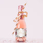 Printed Mini Wine or Mini Champagne Bottle Labels / Bohemian Large Blooms - BH21