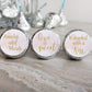 Printed Chocolate Kiss Stickers / Watercolor Wash - WC19
