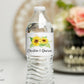 Printed Personalized Water Bottle Labels / Sunflower - SF19