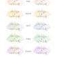 Printed Personalized Water Bottle Labels / Watercolor Wash - WC19