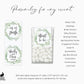 Printed Tic Tac® Labels / Leaf Wreath Foliage - LW18