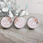 Printed Chocolate Kiss Stickers / Pampas Grass Blush Bouquets - PM21