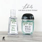 Printed Bath and Body Works® PocketBac Sanitizer Labels / Falling Eucalyptus - FE20