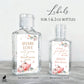 Printed Small Hand Sanitizer Labels / Fall Pumpkins - FP21