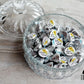 Printed Chocolate Kiss Stickers / Sunflower - SF19
