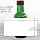 Printed Mini Liquor Bottle Labels / Scrolly Modern Heart - SM20