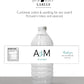 Printed Personalized Water Bottle Labels / Modern Monogram - MG20