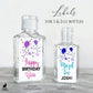 Printed Small Hand Sanitizer Labels / Balloons and Confetti - BK21