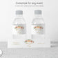Printed Personalized Water Bottle Labels / Peach and Coral Bouquet - PQ18