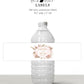 Printed Personalized Water Bottle Labels / Pampas Grass - PM21