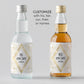 Printed His and Her Favorite Mini Liquor Labels / Roaring 20's - RT21