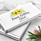 Printed Labels for Full Size Candy/Chocolate Bar / Sunflower Bouquet - SF19