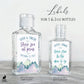 Printed Small Hand Sanitizer Labels / Mountain Landscape - MT21