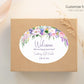 Printed Oval Bag and Box Labels / May Bouquets -  MB22