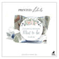 Printed York Peppermint Pattie® Favor Stickers / Rose Gold Eucalyptus - RE19