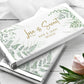 Printed Labels for Full Size Candy/Chocolate Bar / Fern Greenery - FN22