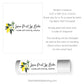 Printed Lip Balm Labels / Citrus - LM20
