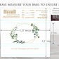 Printed Labels for Full Size Candy/Chocolate Bar / Sunflower Bouquet - SF19