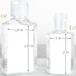 Printed Small Hand Sanitizer Labels / Green Foliage - GE20
